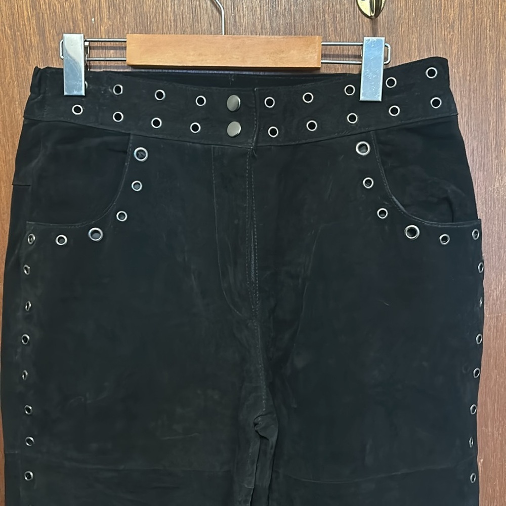 Robert Louis Suede Pants - Picture 2 of 7